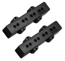 DiMarzio DP123BK 'Model J' J/Jazz Bass Pickup Set, Black