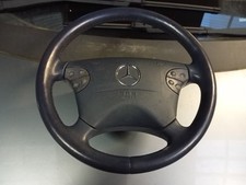 MERCEDES E CLASS W210 99-03 GENUINE STEERING WHEEL LEATHER BLUE E240 E300 E320