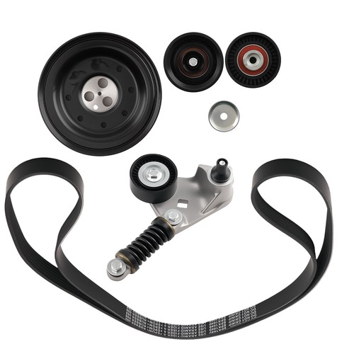 Crank pulley belt tensioner - crank,