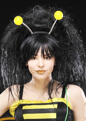Yellow ball antenna bumble - ball, bee