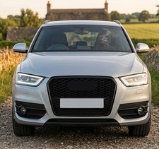 Gloss Black Honeycomb Front