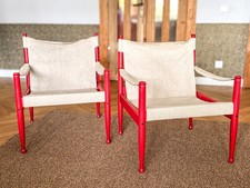 Pair (2) SAFARI CHAIR by Erik