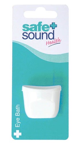 Safe sound eye bath - +,