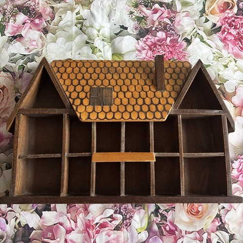 Vintage hanging wooden - vintage, house