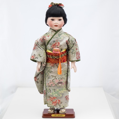 Japanese girl porcelain doll - japanese,
