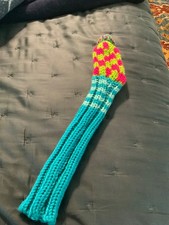 Hand Knit Wool Putter Cover, Works with Ping And Other Blades