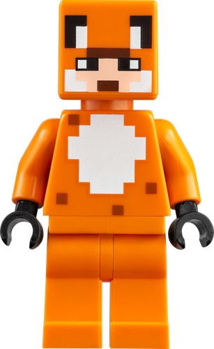 Lego minifigure fox skin - minifigure,