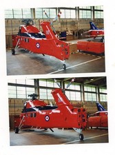 3 Photographs of Westland Wessex HCC4 XV732 Queens Flight  Shawbury May 1998