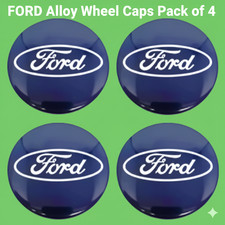 For Ford Focus Mk2 Alloy Wheel Centre Hub Caps 54mm Set of 4