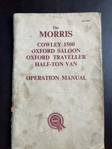 The morris cowley 1500 oxford - morris, 1500,