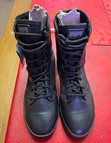 Magnum black lace - lace-up, men’s