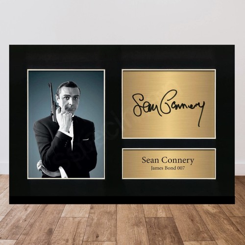 Sean connery 007 signed - connery,