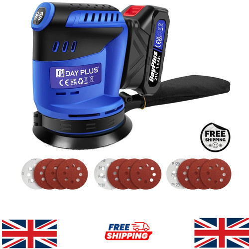 21v cordless orbital sander - cordless, 3