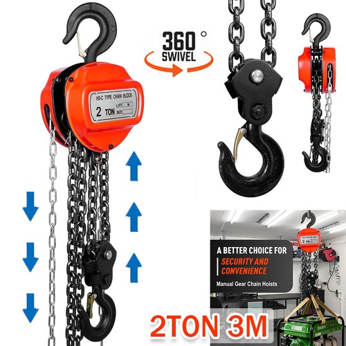 Chain hoist block and - chain,