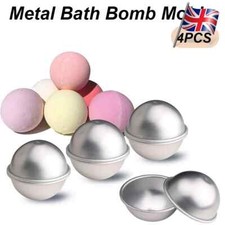Round Sphere Cake Tins Football 3D Cake Tennis Basketball Bath Bomb Molds UK
