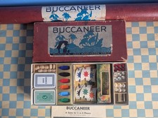 VINTAGE BUCCANEER BOARD GAME - JOHN WADDINGTON 1938 1st EDITION - FULLY COMPLETE