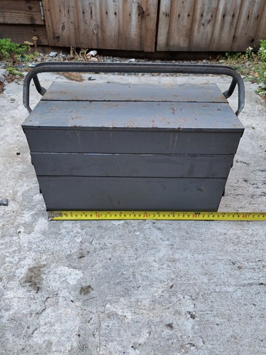 Vintage tool box - tool,