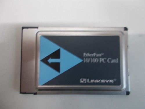 Linksys pcmcia 100 fast - pcmcia, 10/100