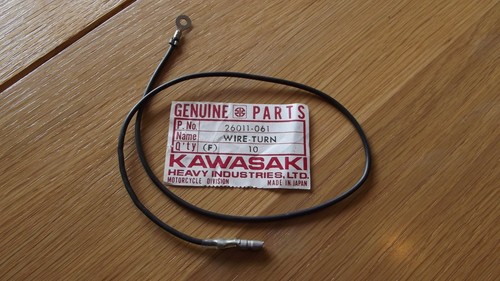 Kawasaki nos 26011 061 turn - kawasaki, #