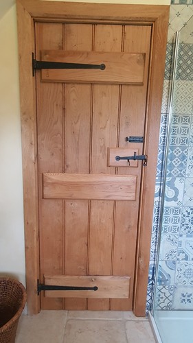 Solid oak doors - doors-, ledged