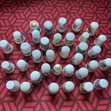 #A14 Set Of 35 Mixed Thimbles