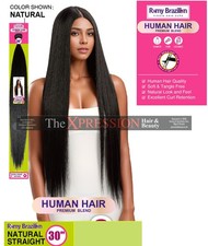 Hairmaker Brazilian Natural Straight Premium Human Hair Soft&Tangle Free 24"-30"