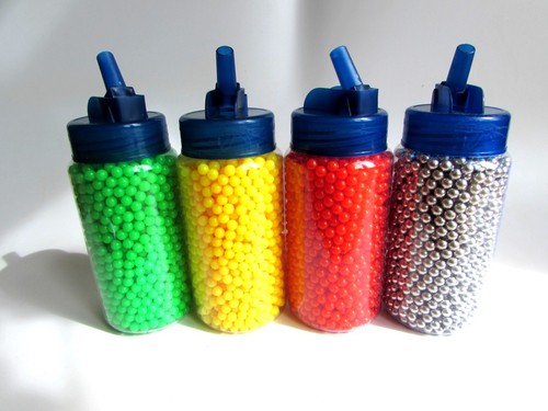 Plastic gun pellets - bb,