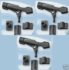 3 X  FLADEN BOAT FISHING ROD HOLDERS  FOR SEA FISHING ROD / TACKLE