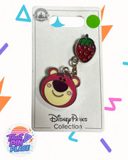 Lotso Strawberry Bear Dangle - Toy Story 3 - Shanghai Disneyland Disney Pin