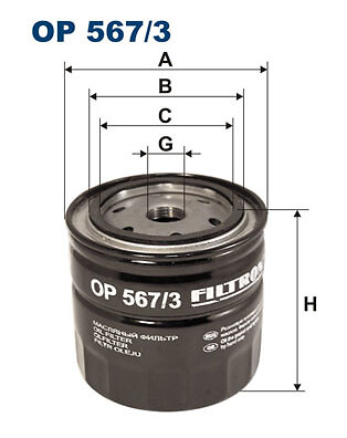 Filtron 567 oil filter - filtron, op