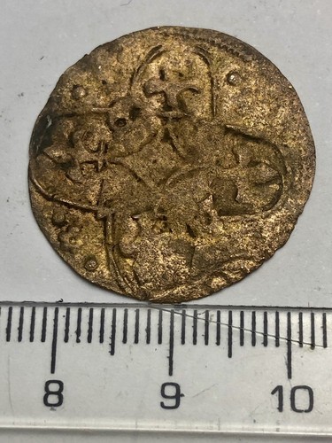 Medieval hammered jetton - hammered,