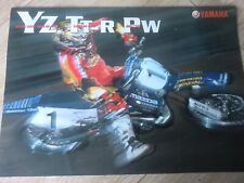 2001 yamaha   Yz250 YZ125YZ80  TTR125 PW80  Brochure  from JAPAN