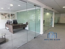 Glass Partition Wall Glass  BESPOKE CUSTOM - SUPPLY AND FIT
