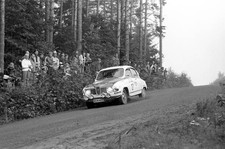 Jari Vilkas Juhani Soini Saab 96 V4 1000 Lakes Rally August 02 1974 Old Photo 2