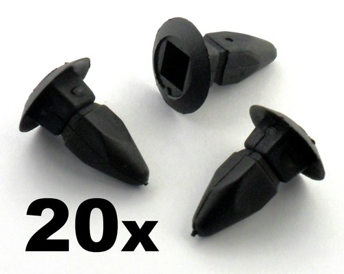 20x seat plastic grommet nut - seat, nut-