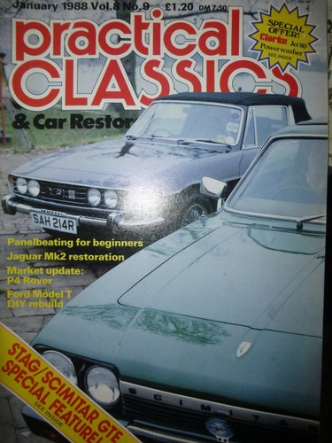 Triumph stag reliant - pc, 88/01