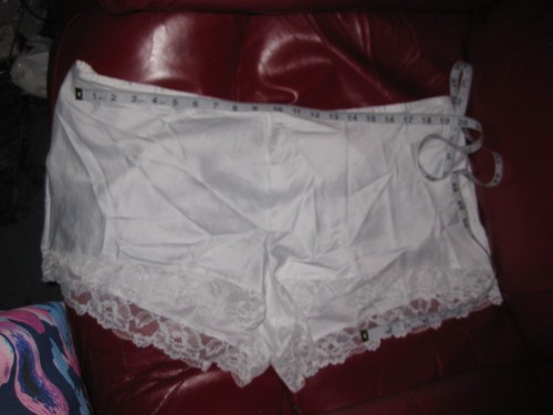 White satin chemise - white ,