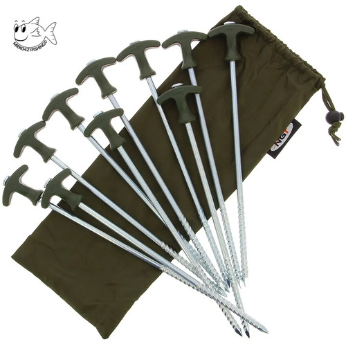 Ngt bivvy pegs heavy duty - 10,
