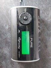 Pure Highway In-Car DAB Digital Radio Black & Grey QuickScan Backlit LCD Display