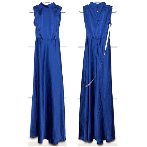 Lulus sapphire satin - sapphire,