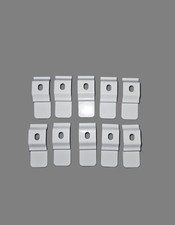 Top Fix Brackets to fit Vertical Blind Headrails 26-30mm  / Spares -10 PACK