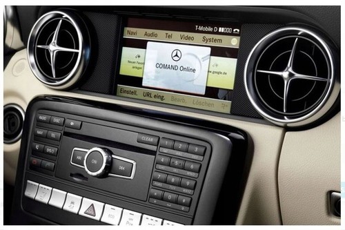 Mercedes sat nav - mercedes, map