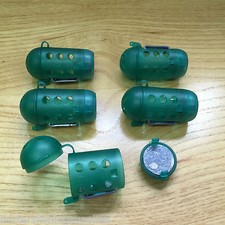 5 NEW DINSMORES 1OZ MAGGOT FEDDER DUAL SWIM FEEDERS CARP MATCH FISHING TACKLE