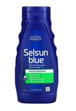 Selsun Blue Antidandruff Shampoo with Moisturizing Aloe,11 Fl Oz(325ml)