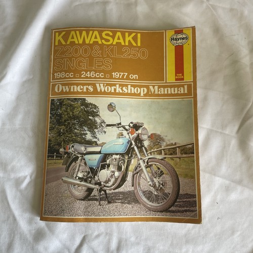Kawasaki owners workshop - kawasaki,