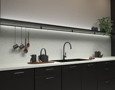 White Glitter Laminate