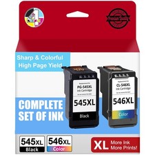 PG-545XL CL546XL XXL Ink Cartridge for Canon Pixma TS3150 3450 3350 MG2550 2450