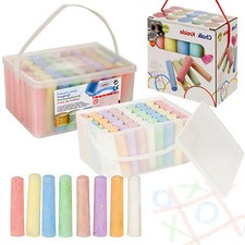 15 Or 54 Piece Coloured Chalk