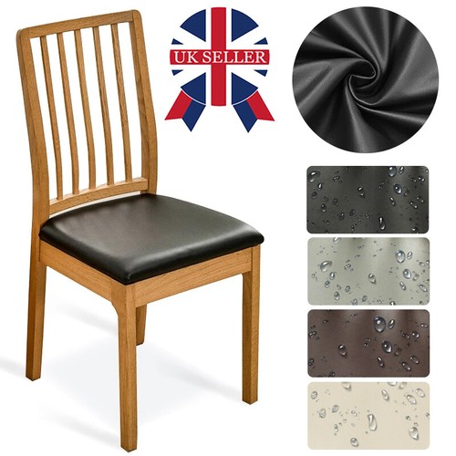 Leather dining chair seat - pu,