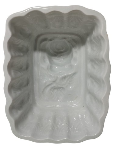Antique butter mold - butter, porcelain